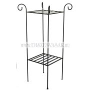 Two-tier flower pot holder stand