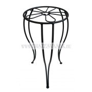 Flower pot stand with S leg, floral