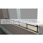 Balkonládatartó ablakba 128-190 cm - HP-101